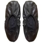 100% Leather Ankle Socks with Elastic Ankle Grip for Men & Women - Image 2