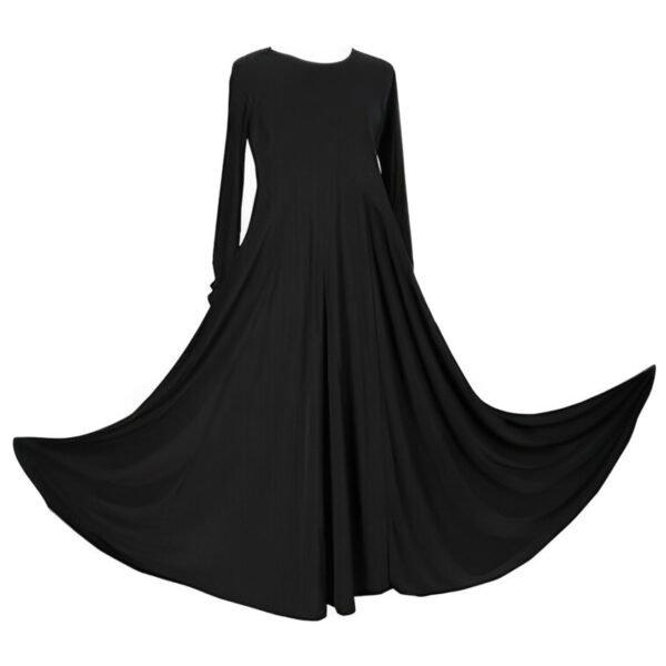 Big Flare Nida Abaya Black